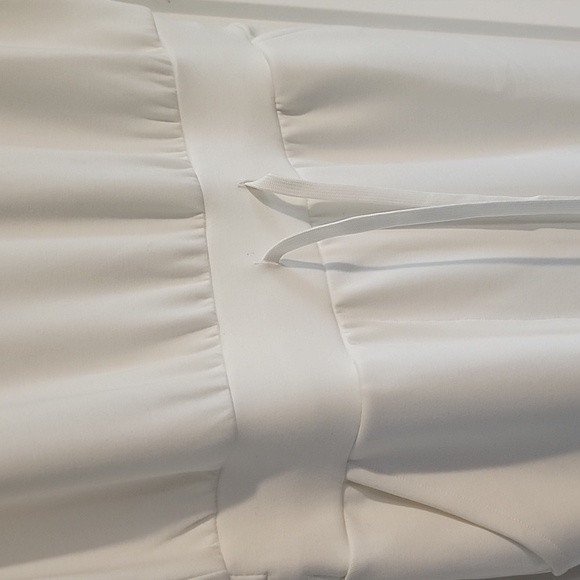 NWT Anthropologie Grey State Jax Jumpsuit In White Size Medium - Picture 9 of 13